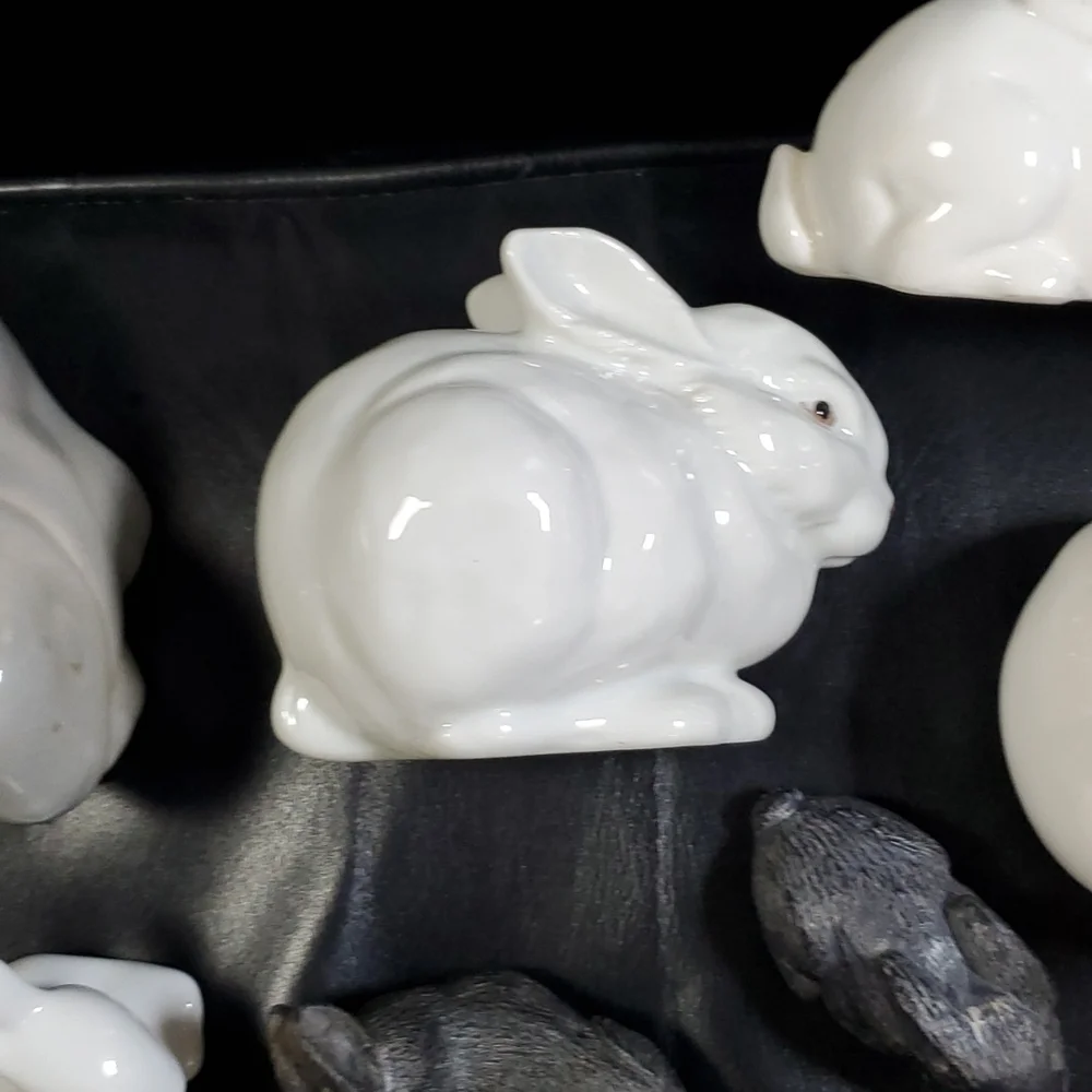 10 Assorted Bunny Cuiro Rabbits - Picture 3 of 9